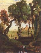Jean-Baptiste Camille Corot Castelgandolfo Spain oil painting artist